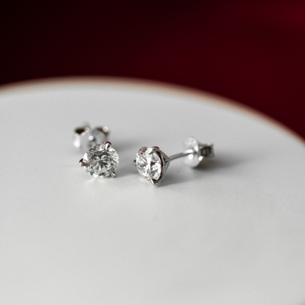 
                  
                    Laurenti Diamonds from Laurenti Candle - Hidden 1.00ct Lab Grown Diamond Stud Earrings.
                  
                