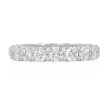  Round Diamond Eternity Ring in Platinum - 2.61 carats