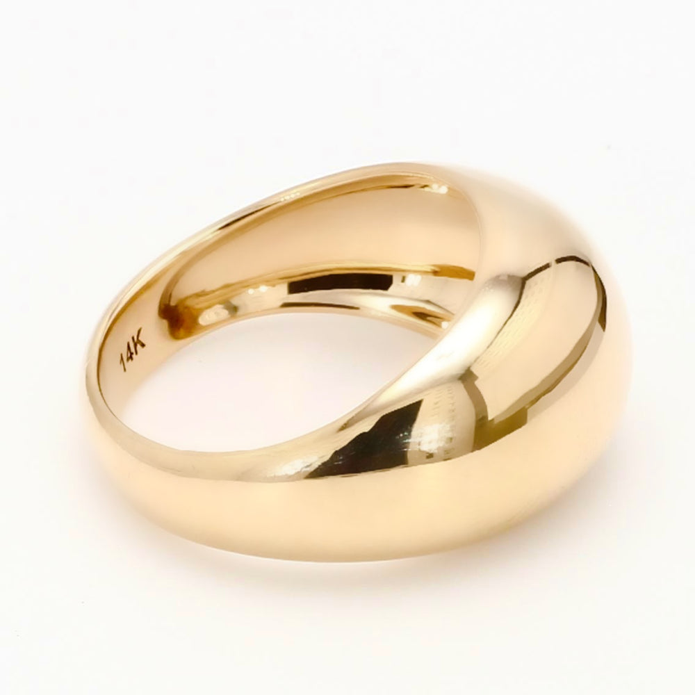 
                      
                        Dome Ring in 14k Yellow Gold
                      
                    