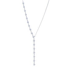  Asymmetric Diamond Drop Necklace