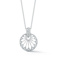  Gatsby Diamond Necklace in White Gold