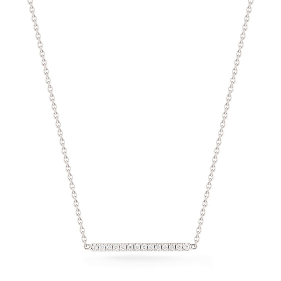 Laurenti Diamond Bar Necklace