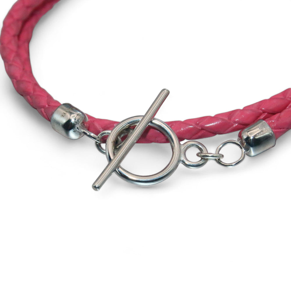 
                      
                        Sophia Double Tour Bracelet in Pink
                      
                    