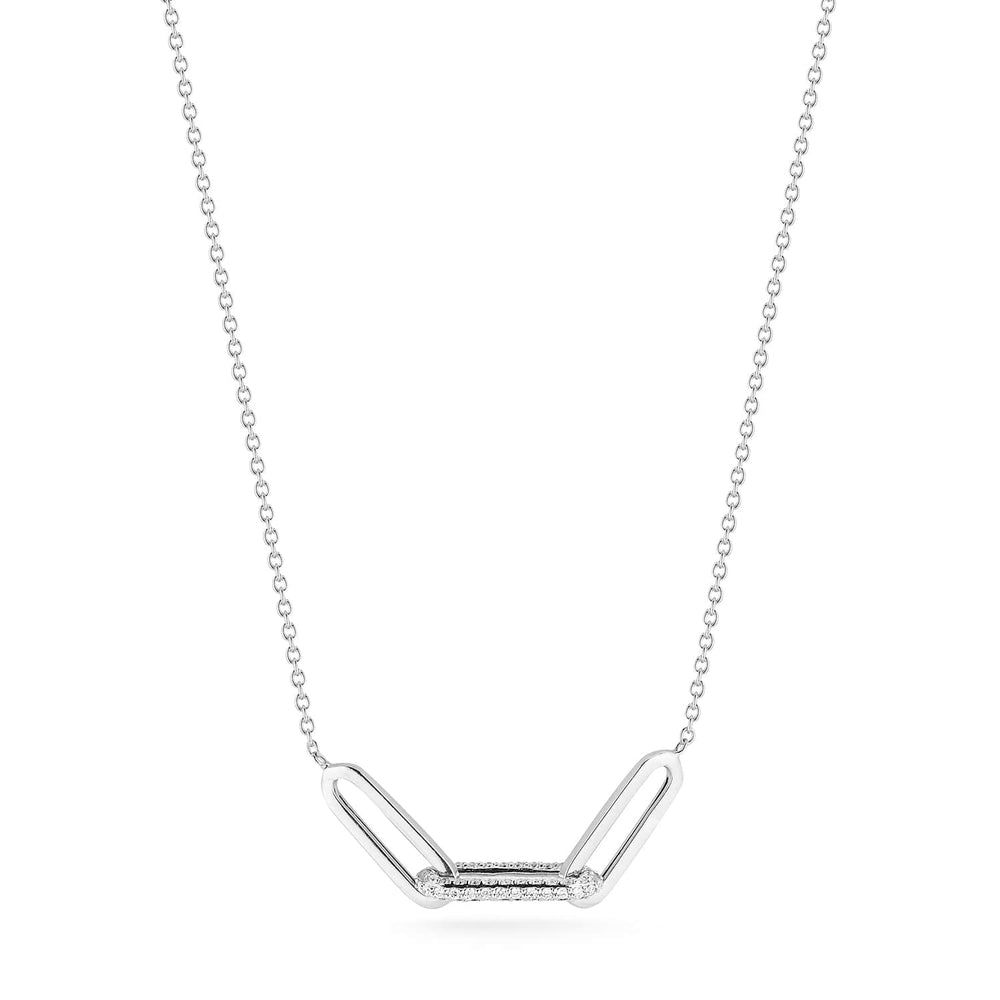 
                  
                    Laurenti New York Diamond and Gold Link Pendant
                  
                