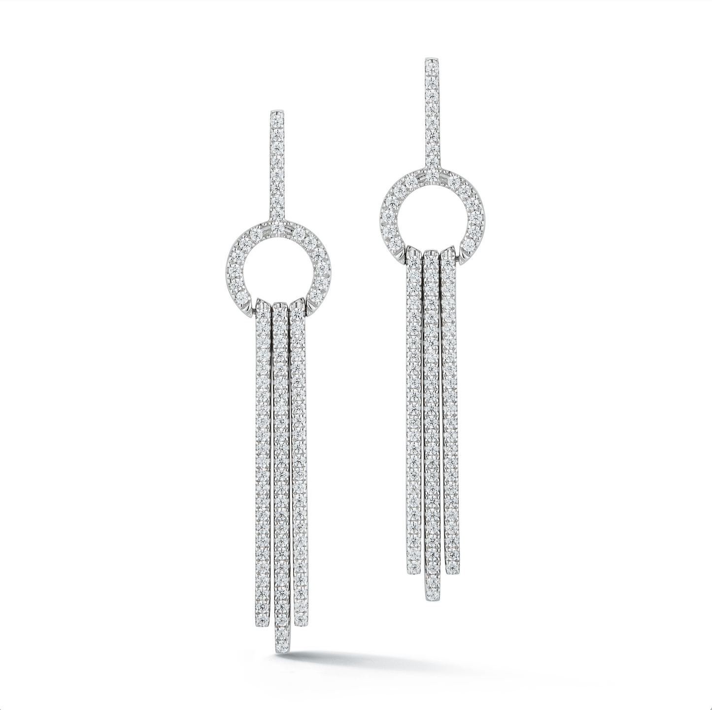 Laurenti New York  Empire Diamond Earrings