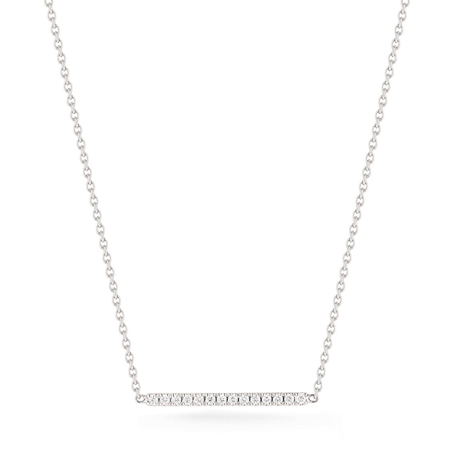 Laurenti New York  Laurenti Diamond Bar Necklace