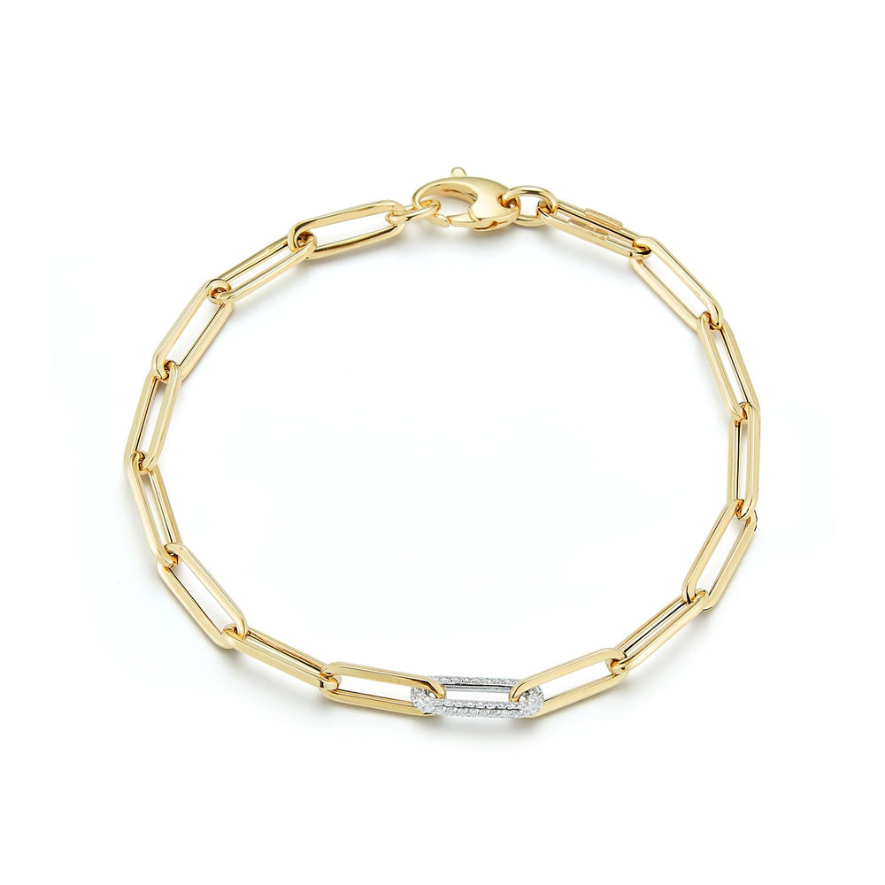 Laurenti New York  Laurenti Paperclip Bracelet