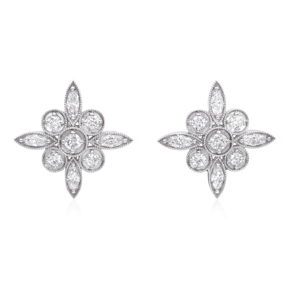 Laurenti New York Vela Diamond Earrings