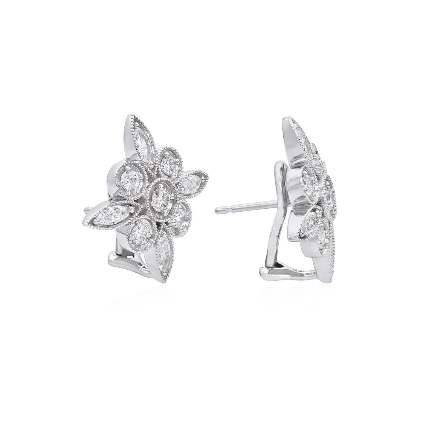 Laurenti New York Vela Diamond Earrings